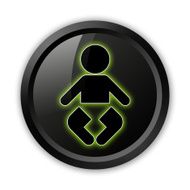 Icon Button Pictogram Nursery N20