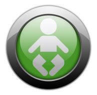 Icon Button Pictogram Nursery N29