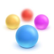 Colorful ball set