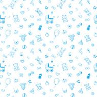 Baby seamless pattern N2