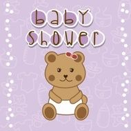 Baby shower design N12