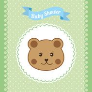 babby shower design N6