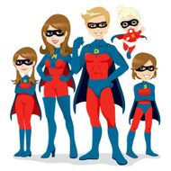 Superhero Family Costume