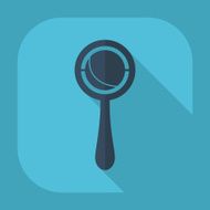 Flat modern design with shadow rattle N5
