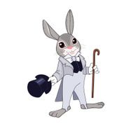 Rabbit gentleman