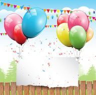 Birthday background N16