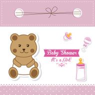 Baby shower design N17