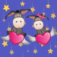 Lovers Donkeys N4
