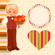 vector happy birthday set