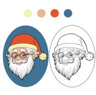 Coloring book (Santa Claus)