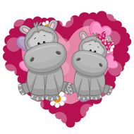 Two Hippos