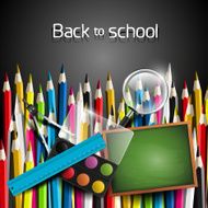 Colorful school background N2