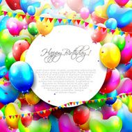 Colorful Birthday Background N6