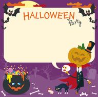 An invitation to celebrate Halloween