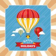 Vintage greeting card