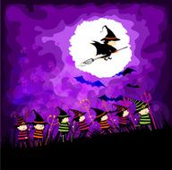 kids halloween party under the moon
