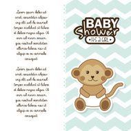 Baby shower design N26