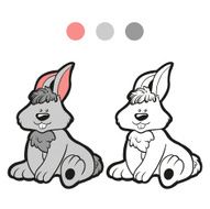 Coloring book (rabbit) N4