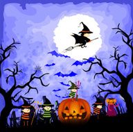 Kids in Halloween Costumes N3