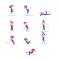 Preview morning complex exercise for health promotion Charging