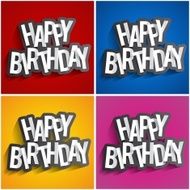 Happy Birthday Greeting Cards N3