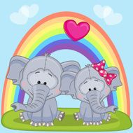 Lovers Elephants