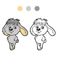 Coloring book (rabbit) N6