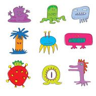 Monsters Cute Set N2