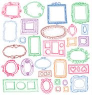 Set of picture frames N5