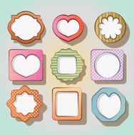 Set of picture frames N9