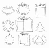 Set of picture frames N12