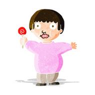 cartoon fat child N3