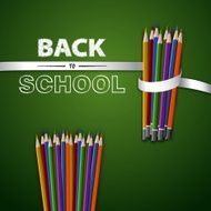 Welcome back to school Vector illustration Card design N5