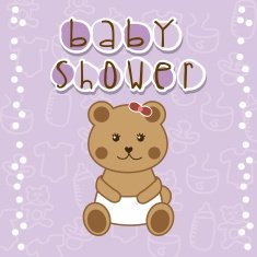 Baby shower design N12