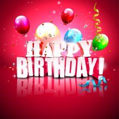 Realistic Birthday background