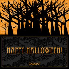 Halloween card or background N5