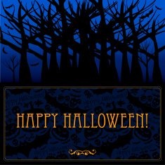 Halloween card or background N6