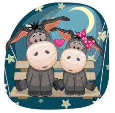 Lovers Donkeys N3