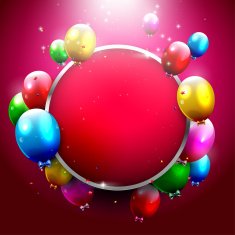 Modern birthday greeting card N3