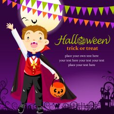 Halloween vampire party