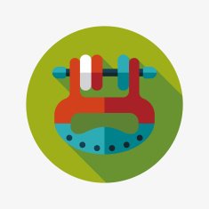 Baby toy flat icon with long shadow eps10 N7