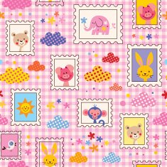 cute baby animals pattern