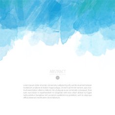 Vector watercolor template N30