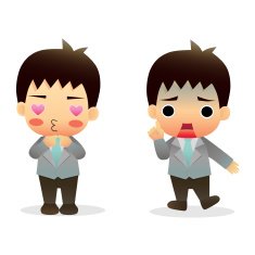 cartoon business man N4