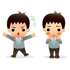 cartoon business man N5