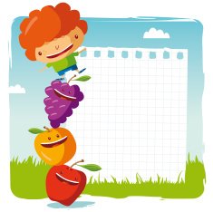 Boy With Funny Fruits N3