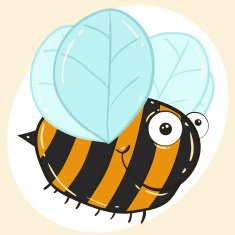 Cartoon Bee N29
