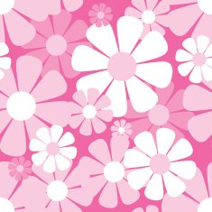 Flowers seamless pattern