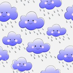 smiling clouds