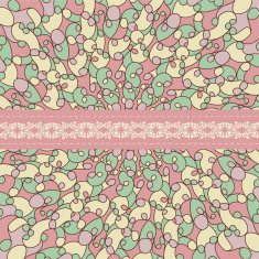 Vintage retro background for invitation vector N2